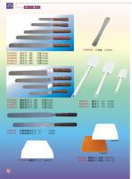 P27 蛋糕抹刀 橡皮刀 小刮匙 刮萍刀 塑膠切刀